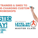 Level Up training class poster